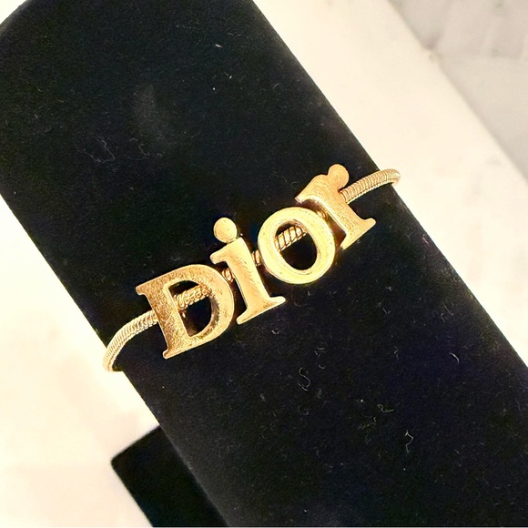 Dior Jewelry - AUTHENTIC Dior Gold Logo Bracelet